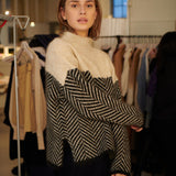 Gabrielle - Sweter z golfem Couture