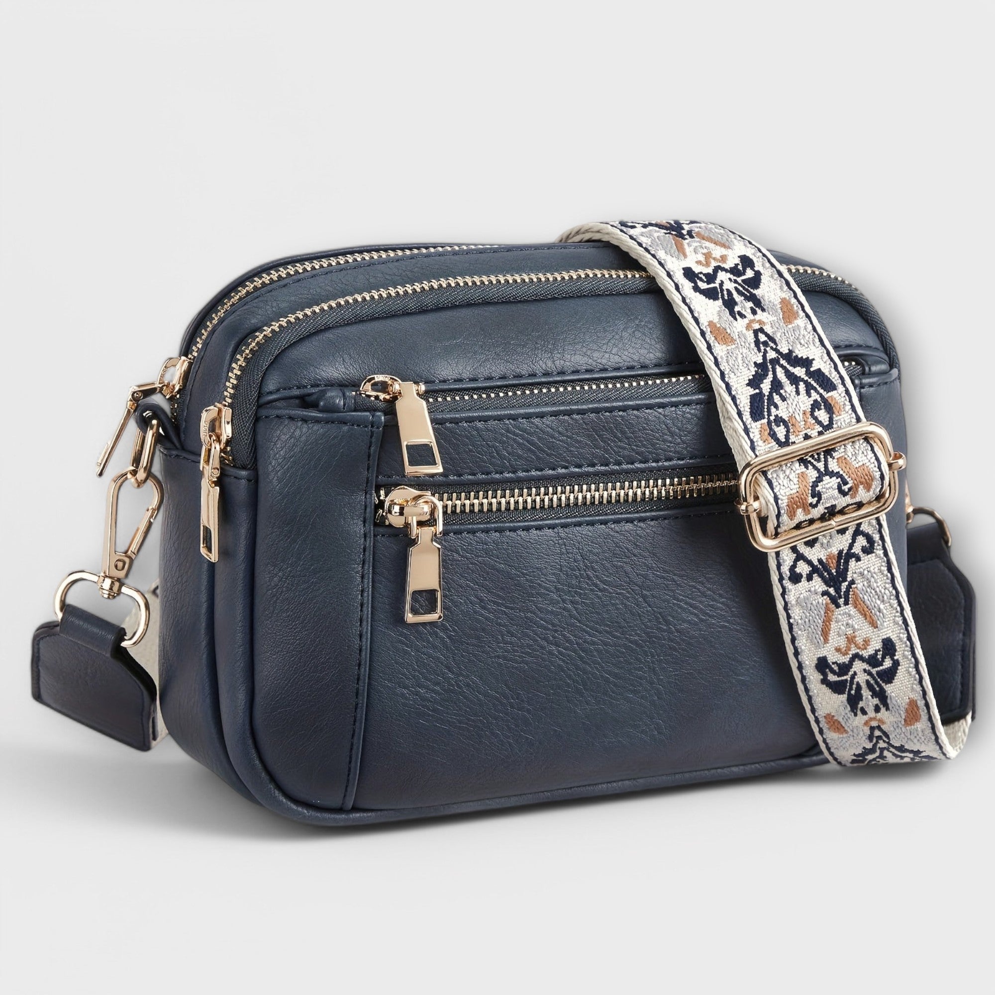 Lora. - Torba crossbody z wegańskiej skóry