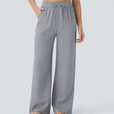 ZAFEIRIA | Eleganckie lniane spodnie