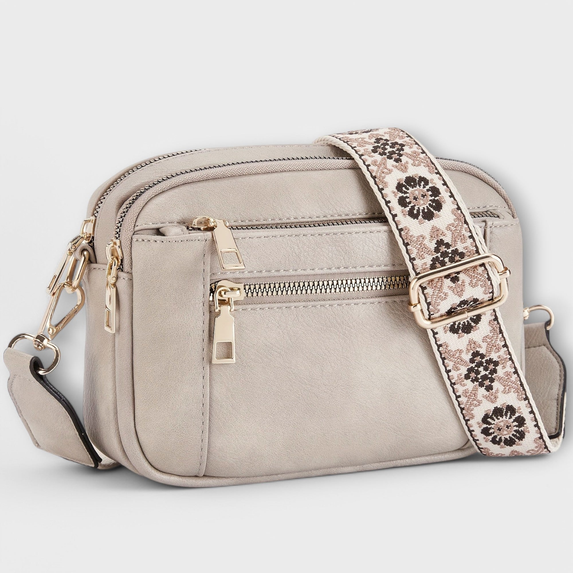 Lora. - Torba crossbody z wegańskiej skóry