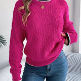 Verity - Elegancki Sweter w Paski