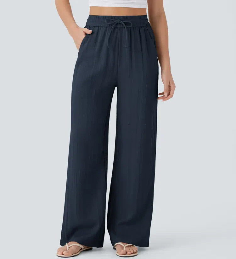 ZAFEIRIA | Eleganckie lniane spodnie