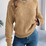 Verity - Elegancki Sweter w Paski