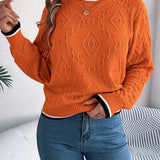 Verity - Elegancki Sweter w Paski