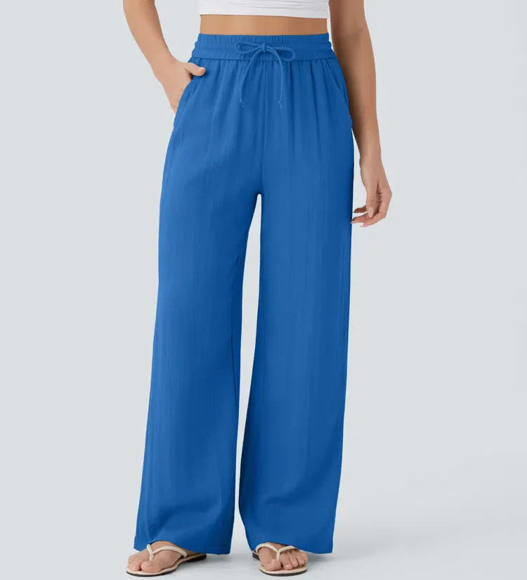 ZAFEIRIA | Eleganckie lniane spodnie