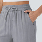 ZAFEIRIA | Eleganckie lniane spodnie