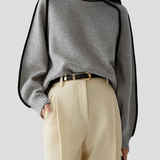 Eloise - Kontrastowy sweter Eloise