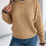 Verity - Elegancki Sweter w Paski